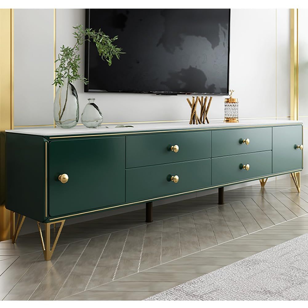 6 Inch Gold Furniture Legs Heavy Duty Metal Furniture Feet, Golden Sofa/Cabinet/Table Legs 4Pcs, 6 Inch Cabinet Legs Set of 4,Couch Feet Replacement for Dresser (Gold) - Image 3