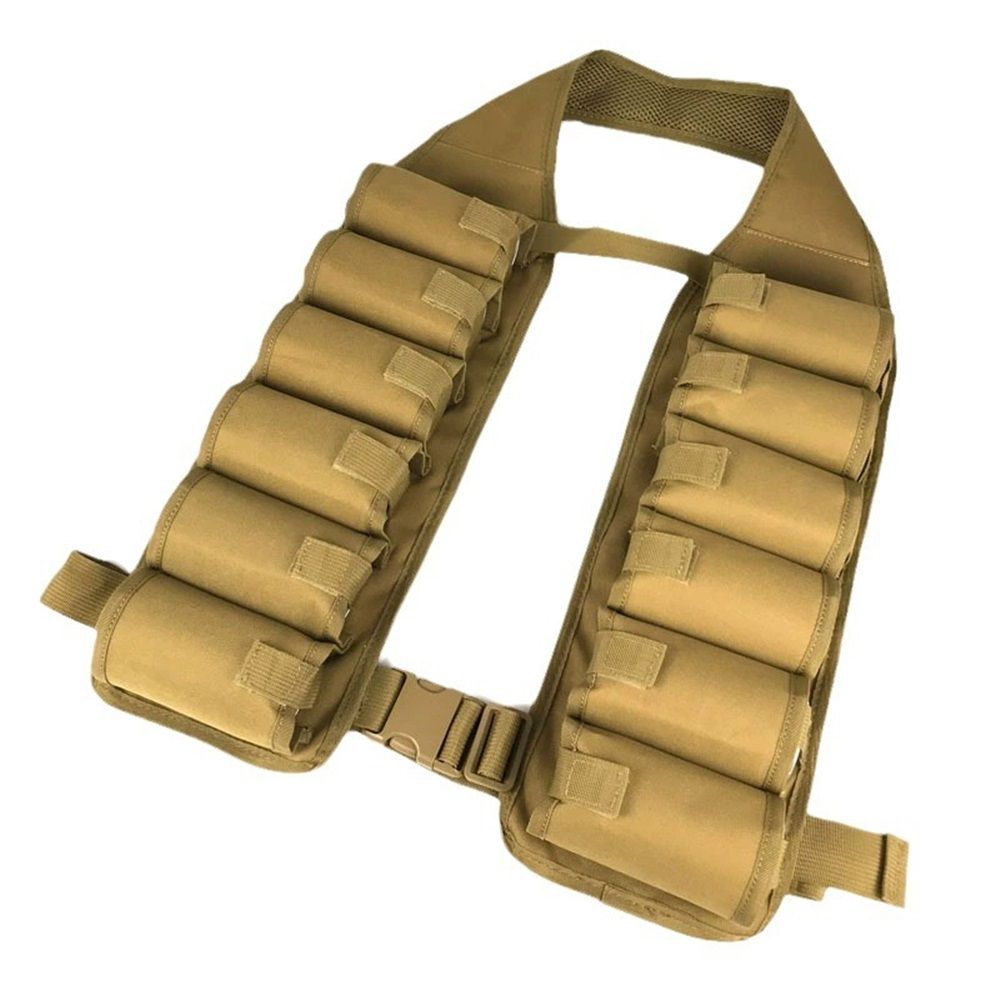 Beer Bandolier Holder 12-Pack Drink Vest Beer Can Soda Belt Holster Beverage Holder Insulate BBQ Party Gag - Image 1