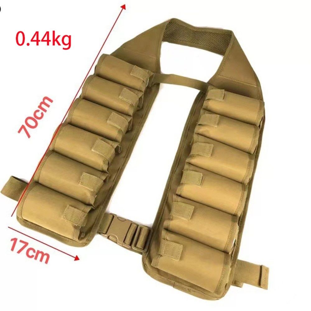 Beer Bandolier Holder 12-Pack Drink Vest Beer Can Soda Belt Holster Beverage Holder Insulate BBQ Party Gag - Image 4