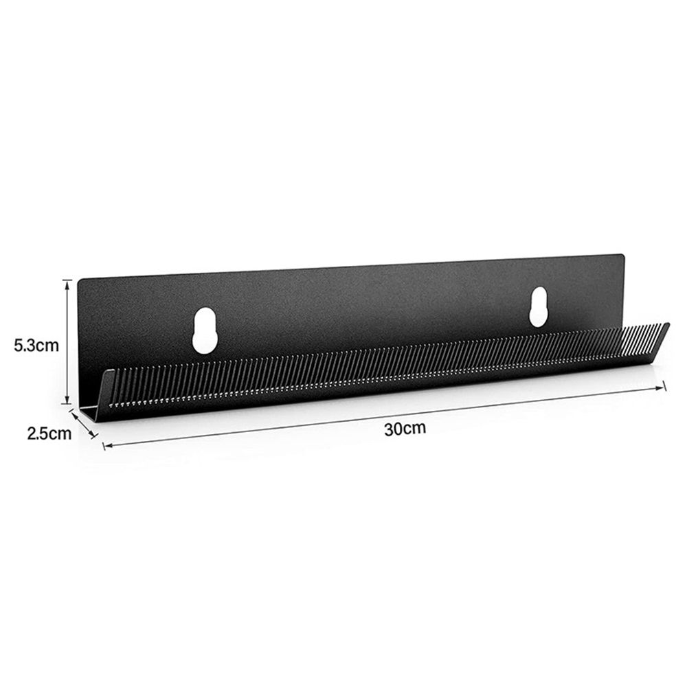 Hair Extension Holder for Styling Hair Stands Stainless Steel Hair Extension Display Hair Hanger Tool for Washing, Coloring and Blow-Drying of Weft, Clip-In, Tape-In Extensions (Black) - Image 3