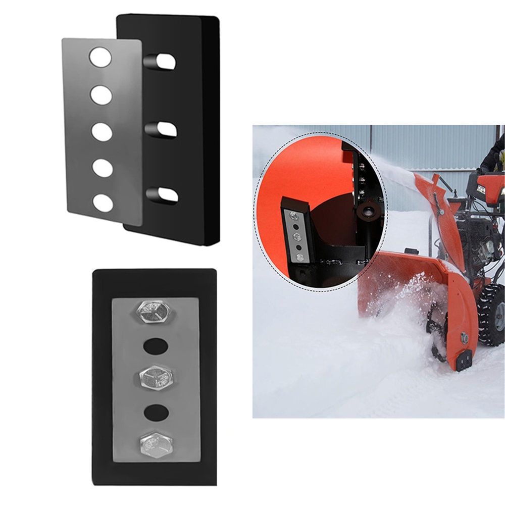 304 Stainless Snow Blower Impeller Modification/Rubber Ki, 3/8inch 3-Blade Universal - Modifies 2-Stage Machine Including Installation Hardware, Repeated and Use Durable in Various Conditions (3) - Image 2