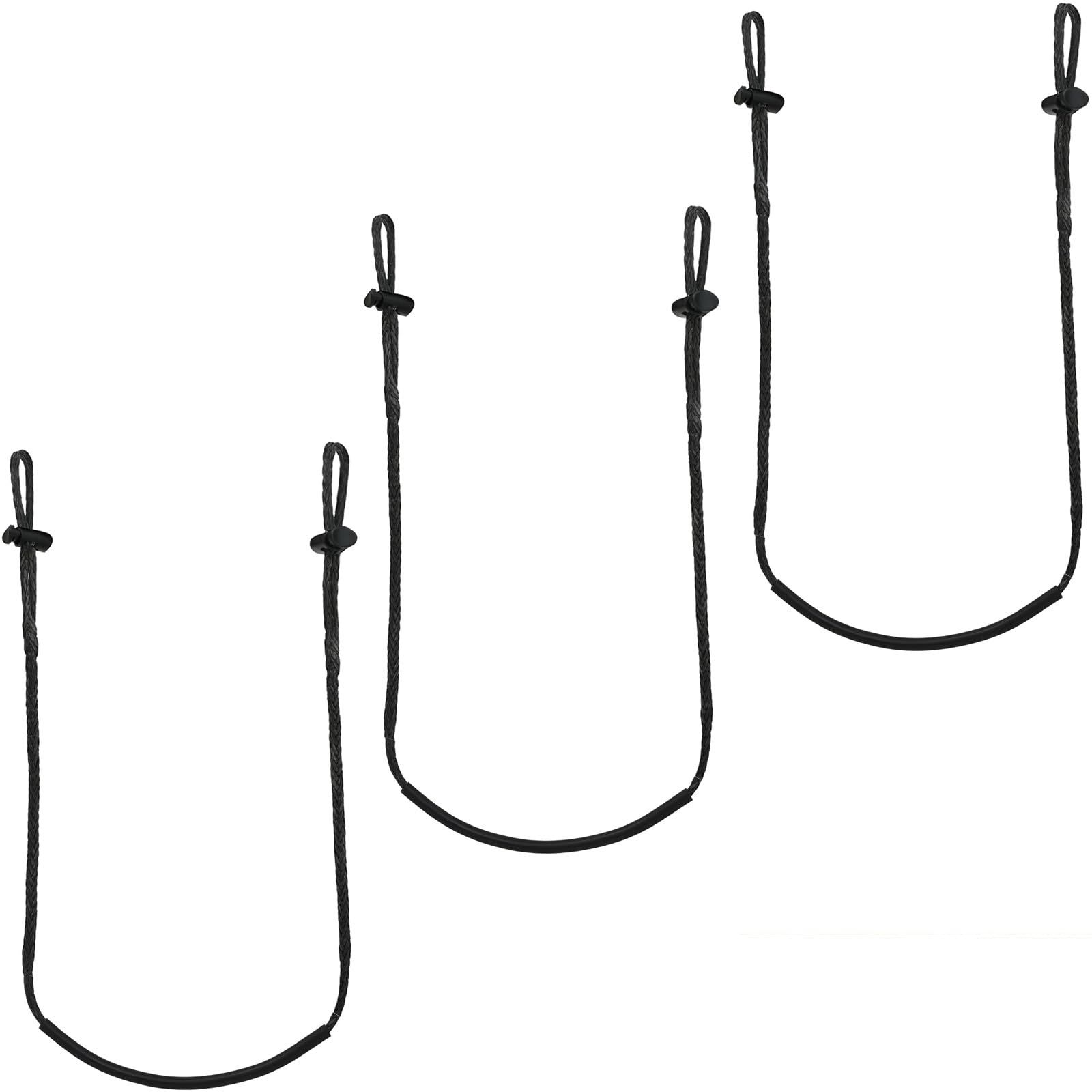Climbing Stick Aider for Hunting, Daisy Chain Single Step Aider, Hand-Braided Lightweight Rope Ladder Tree Stand Step 3pcs - Image 1