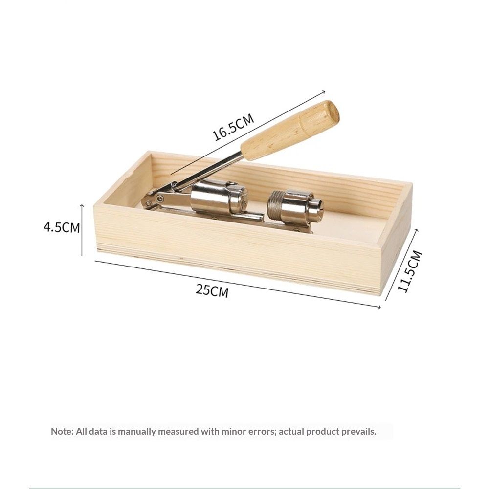 Nutcracker Heavy Duty Nut cracker Pecan Cracker Walnut Cracker Tool with Wood Box Bowl, Pecans, Hazelnuts - Image 5