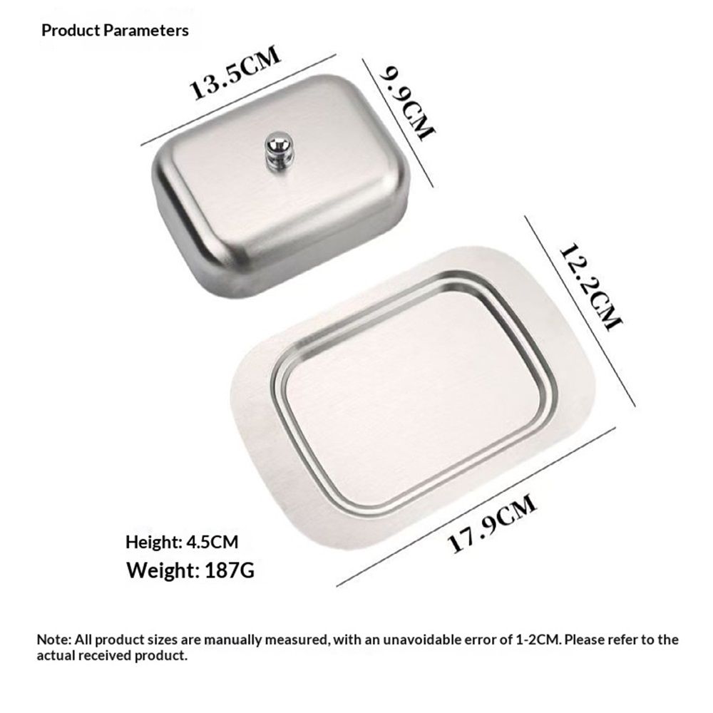 Butter Dish with Lid and Butter Spreader,Butter Dish Size Perfect for Butter Stick,Multi-Purpose Serving Food Dish Tray Kitchen Gadgets - Image 5
