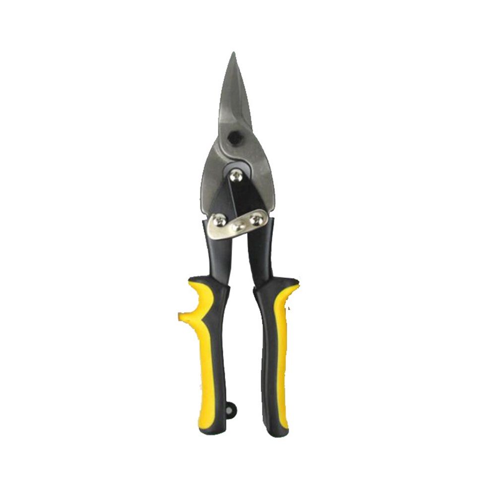 10 Inch Aviation Tin Snips, Cr-Mo Aviation Snips for Cutting Metal Sheet, Heavy Duty Sheet Metal Cutter Shear, Straight Cut, High Leverage Aviation Snip, - Image 1
