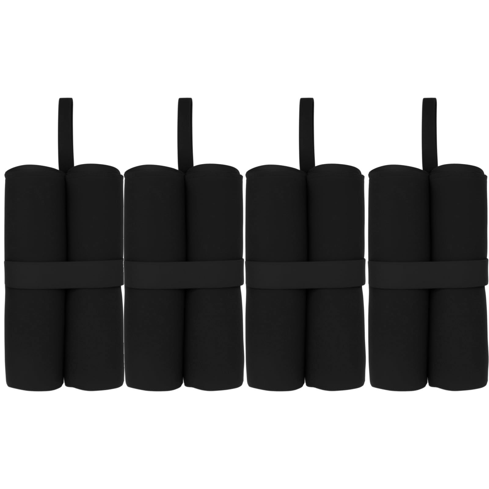 Extra Large Canopy Weights Bag Leg Weight for Pop up Canopy Tent Gazebo Patio Instant Outdoor Sun Shelter, Tent Weight Sand Bags (4Pack black) - Image 1