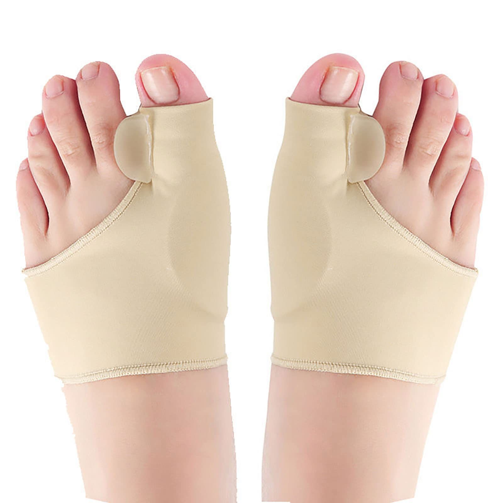 2 pair Relief Sleeve Pads & Corrector for Men & Women | Cushioned Support for Toe Alignment & Pain Relief | 2 Pair (35-40（S)） - Image 1
