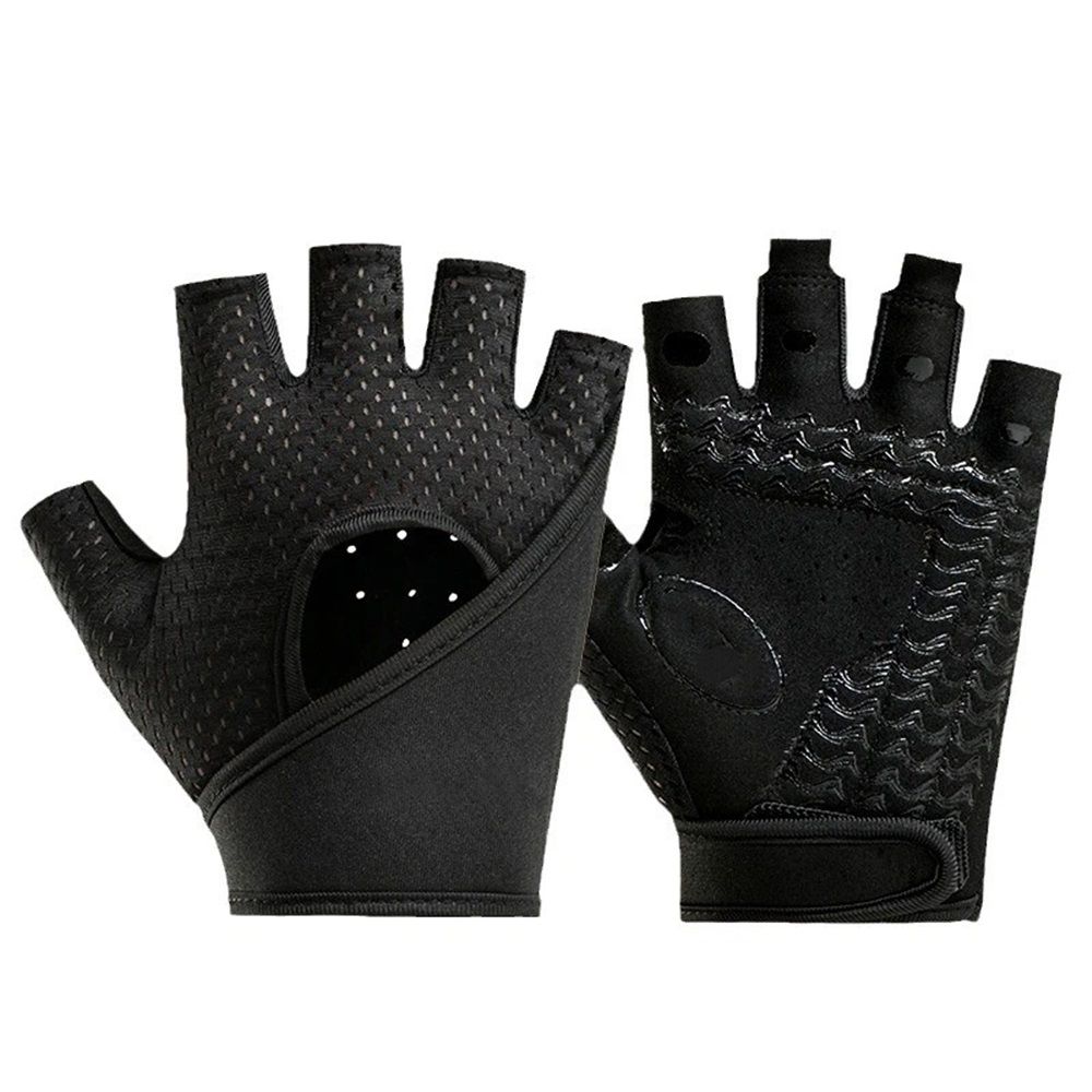 Workout Gloves for Women Men - Weight Lifting Gloves with Full Palm Protection & Extra Grip for Women Gym, Weightlifting, Weight Lift, Rowing, Exercise, Sport, Cycling（M） - Image 1