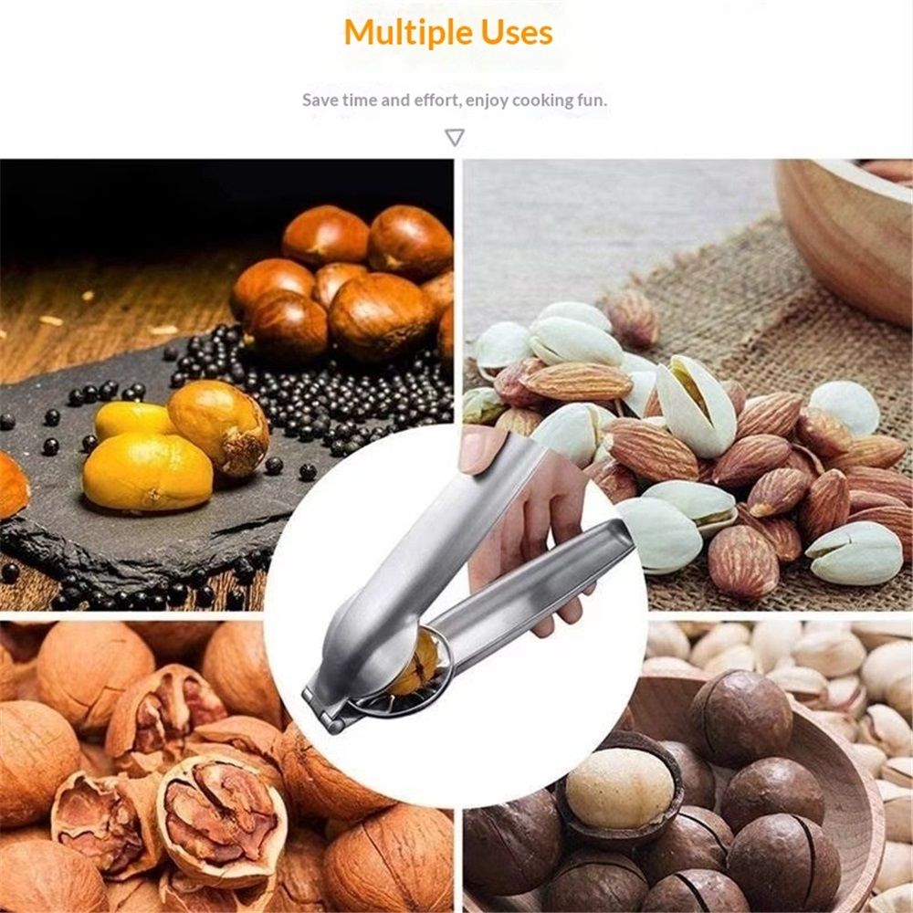 2pcs Stainless Steel Chestnut Cutter Tool Chestnut Opener Tool Chestnut Open Clip Chestnut Knife Chestnut Cracker Tool Chestnut Peeler Nut Cutter - Image 5