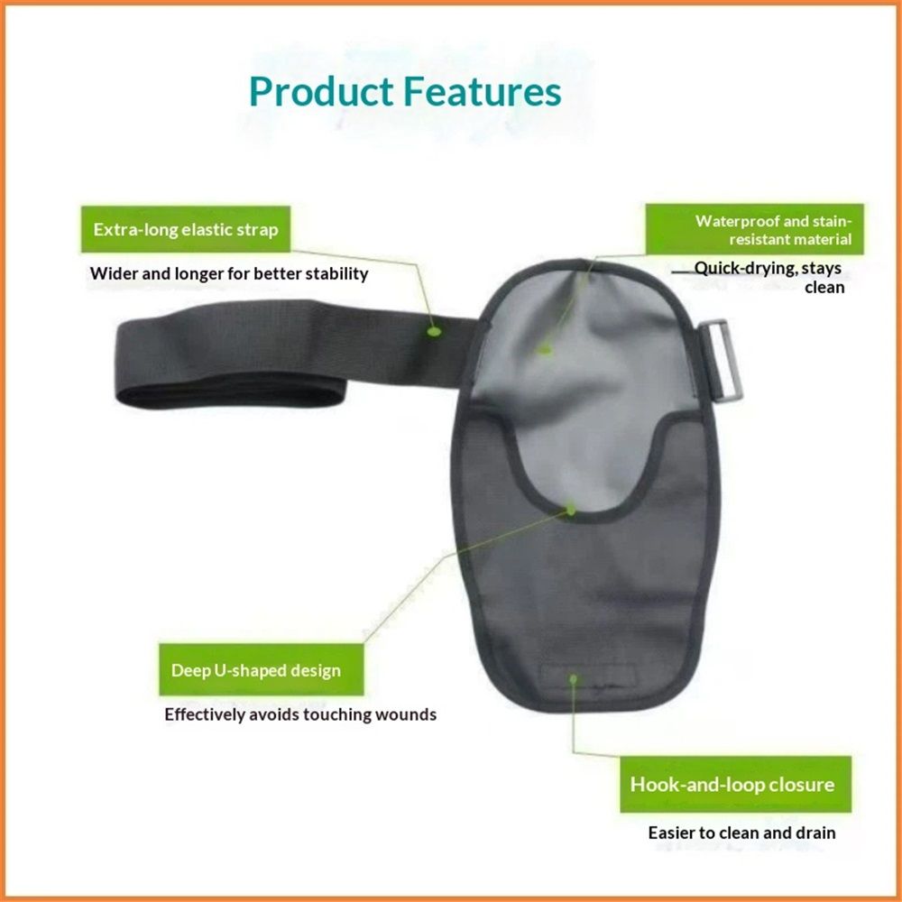 2 pack Waterproof Ostomy Bag Cover Belt Adjustable Washable Colostomy Bag Covers Protector Reusable Stoma Urostomy Ileostomy Pouch Supplies Leak-proof Odour Masking Noise Reduction - Image 4