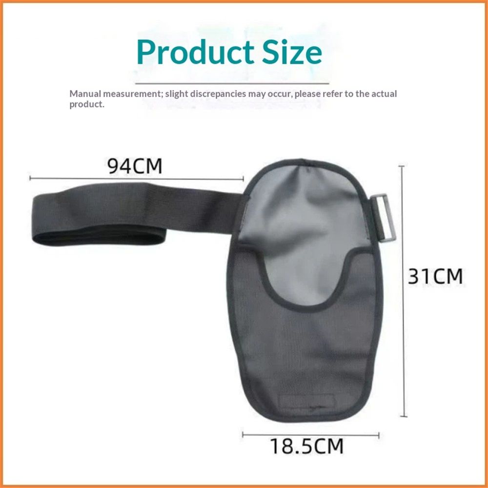 2 pack Waterproof Ostomy Bag Cover Belt Adjustable Washable Colostomy Bag Covers Protector Reusable Stoma Urostomy Ileostomy Pouch Supplies Leak-proof Odour Masking Noise Reduction - Image 5