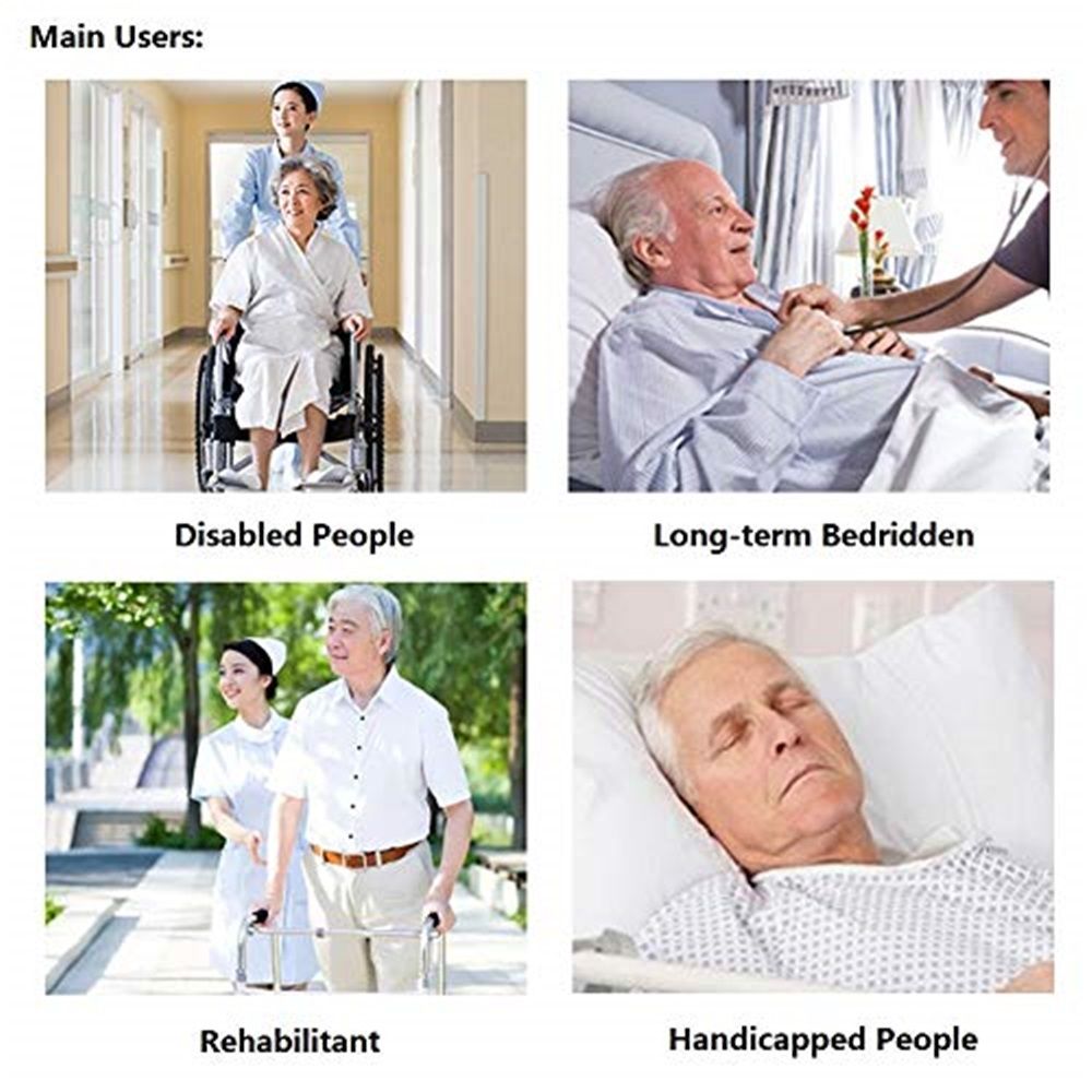31.5 Inch Padded Bed Transfer Nursing Sling for Patient, Elderly Safety Lifting Aids Home Bed Assist Handle Back Lift Mobility Belt for Patient Care - Image 4