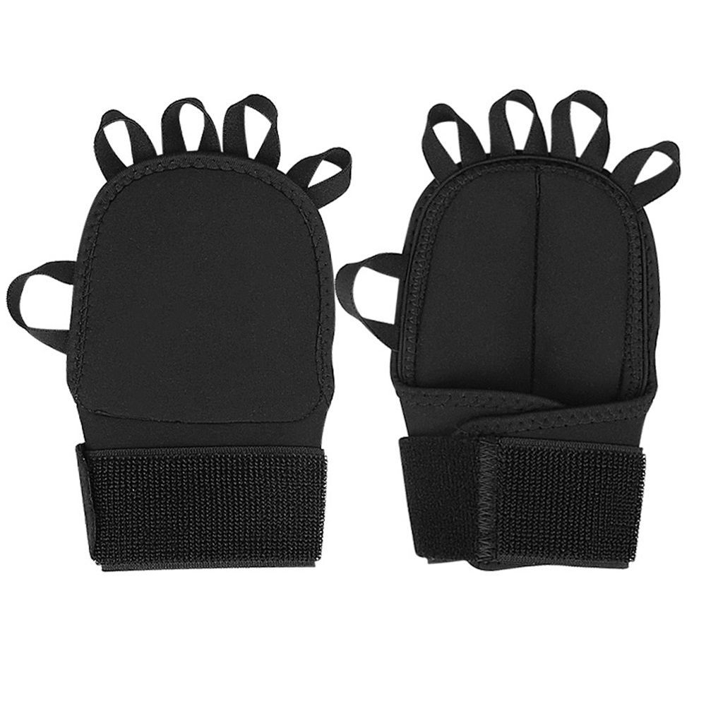 1 Pair Weighted Gloves for Tremors,Hand Weights for Fine Motor Skills,Aids to Provide Hand Stability and Improve Hand Dexterity,Writing Weights & Hand strengthening Tool(Black) - Image 1