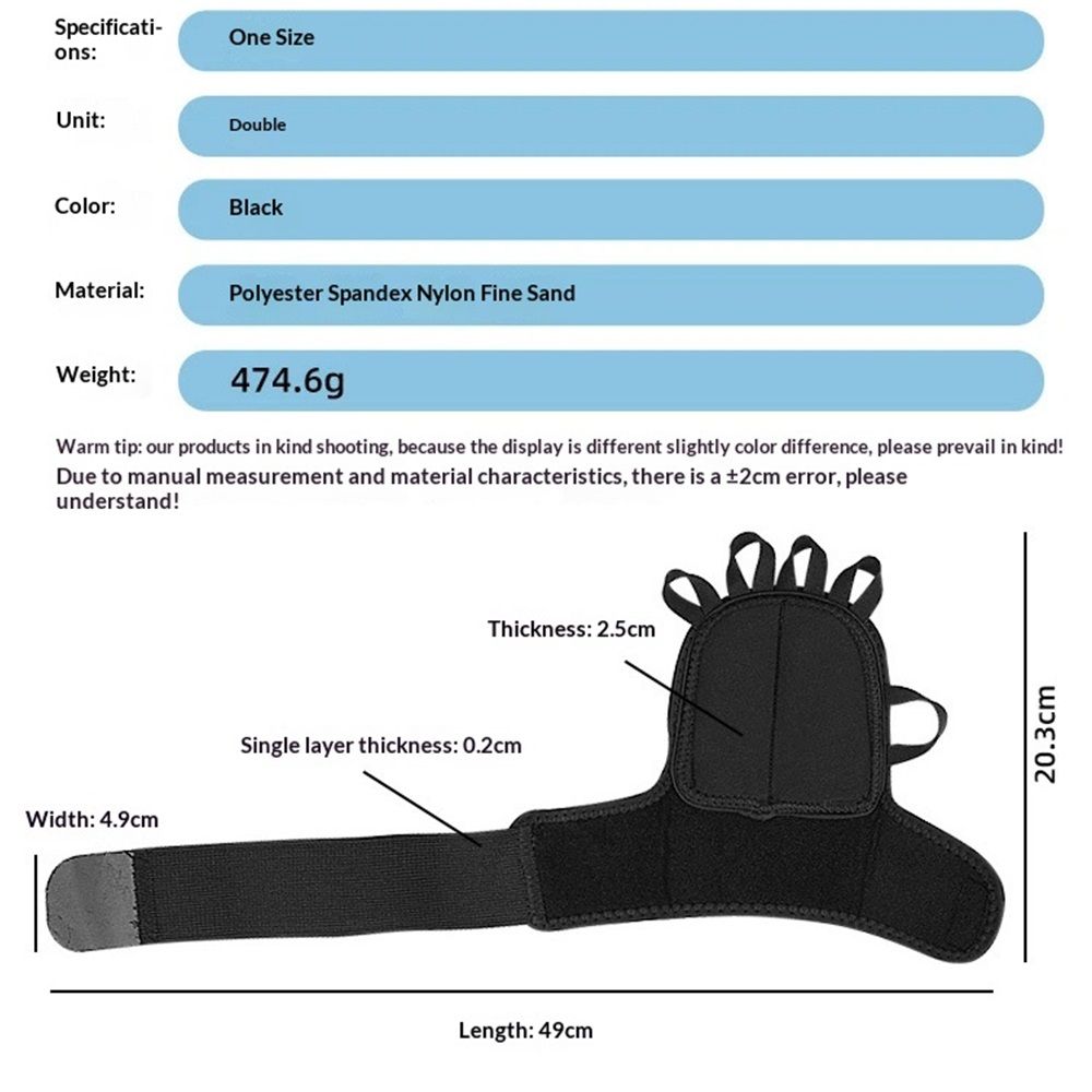1 Pair Weighted Gloves for Tremors,Hand Weights for Fine Motor Skills,Aids to Provide Hand Stability and Improve Hand Dexterity,Writing Weights & Hand strengthening Tool(Black) - Image 5