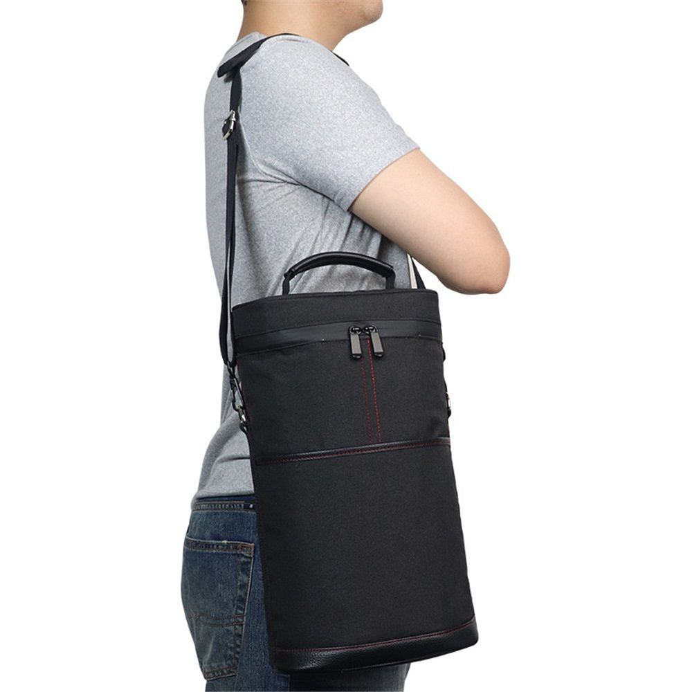 2 Bottle Leakproof Insulated Wine Tote Carrier Bag - Padded Cooler for Travel, Restaurants, Tasting, Parties, Great Gift for Wine Lovers (Only storage bag) - Image 2