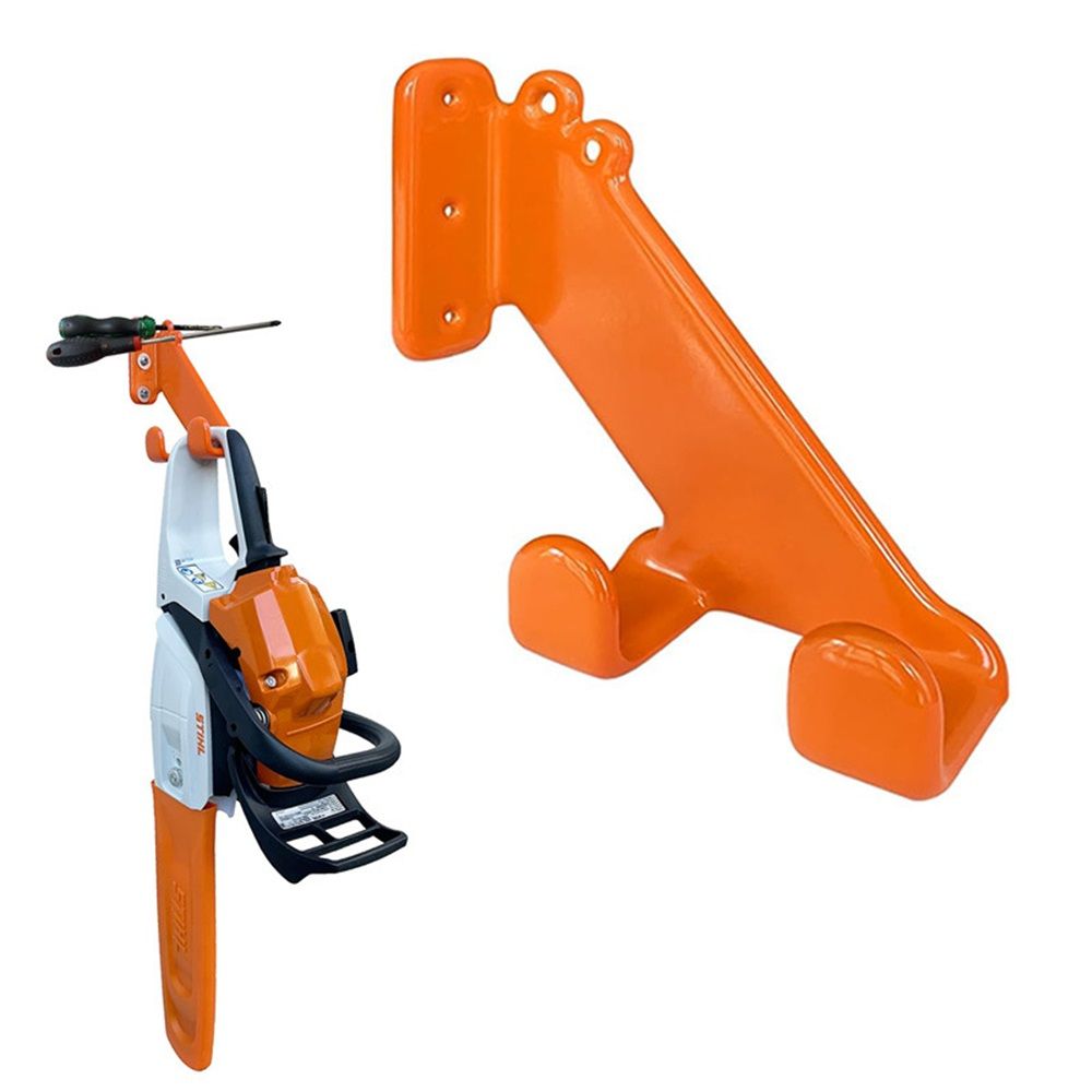 Chainsaw Hanger, 2 Pack Chainsaw Wall Mount, Heavy Duty Chainsaw Holder, Garage Organization Garage Storage Shed Organizer Mounted Chainsaw Rack - Image 2