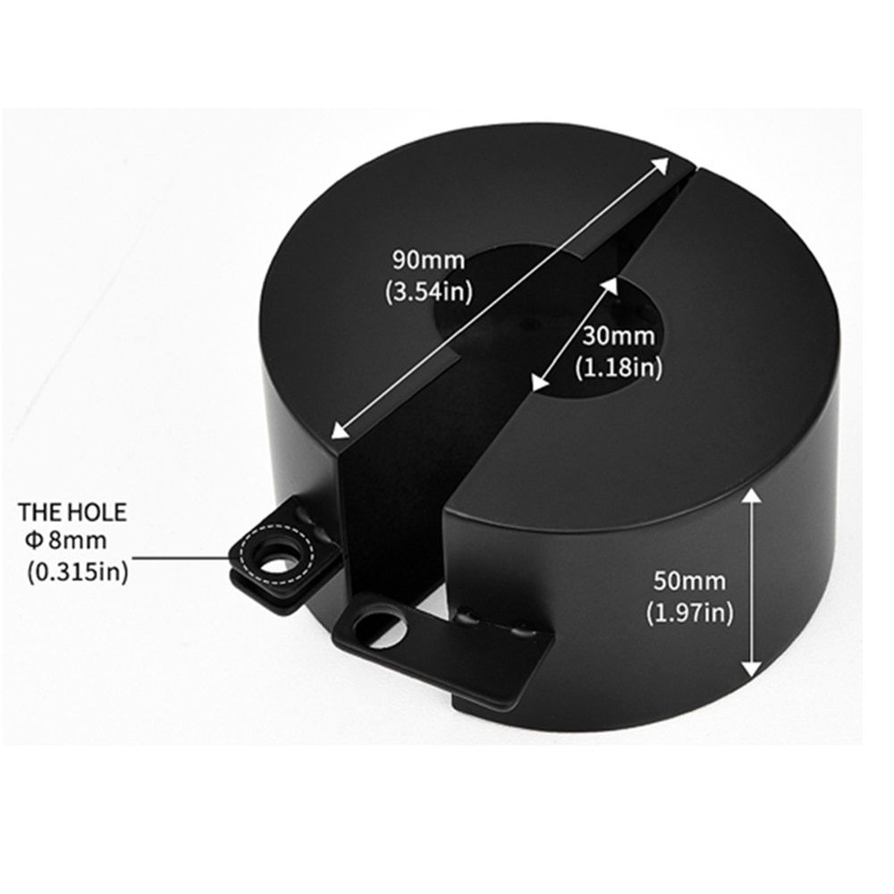 Metal Gate Valve Locking Device with Lock - Gas Valve Locks, Water Spigot Lock,Dia Valve Handles, Prevent Water Theft, Unauthorized Water Use (Black) - Image 3