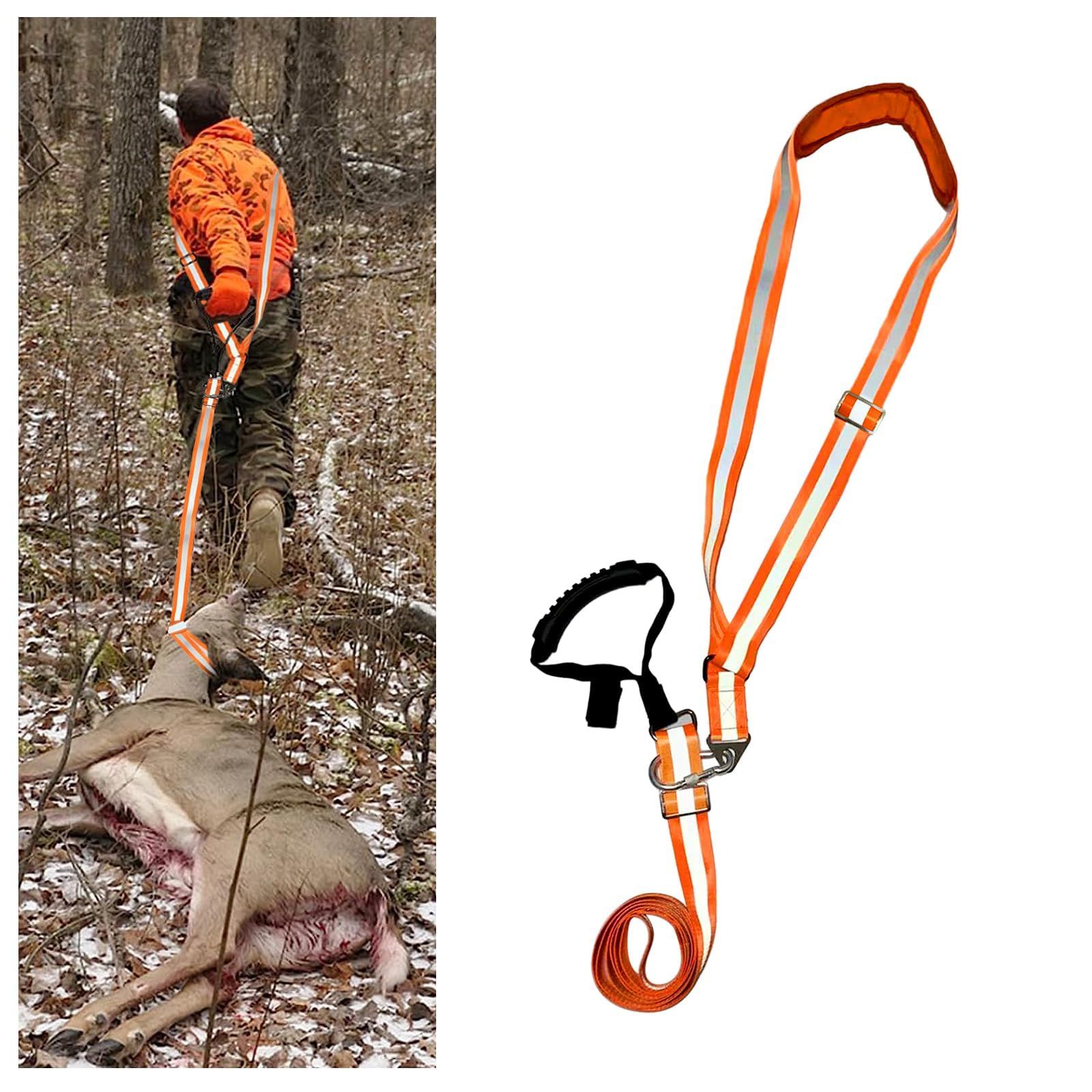 Deer Drag Strap and Harness Heavy Duty Safety Deer Dragging Rope Hunting Accessories for Hunters - Image 1