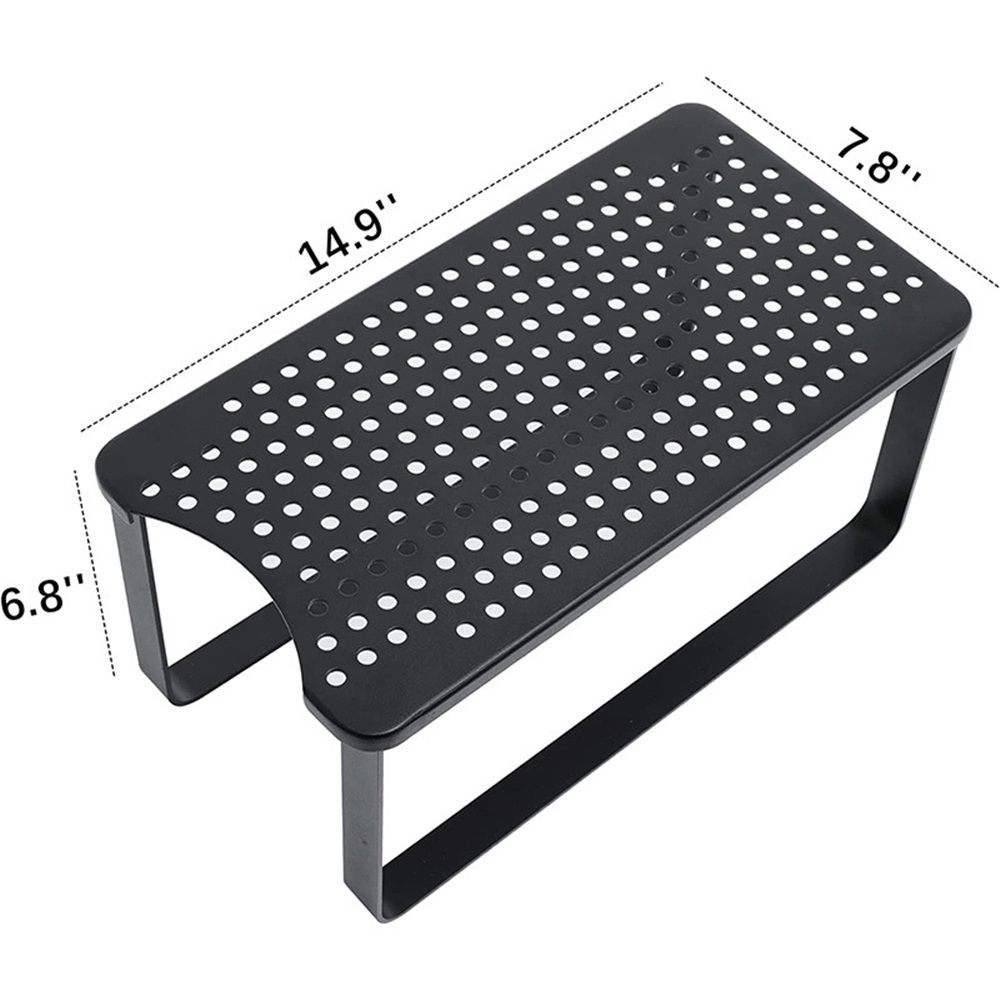 Water Filter Dispenser Stand with Drip Tray - 7.9''W x 14.9''D x 6.8''H, Metal Stand Designed For Filter, Compatible with Zero Water, PUR, Waterdrop etc. - Image 3