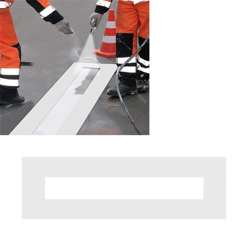 Parking Lot Line Stencil – – Lays Flat, Reusable – | Silicone Foldable Reusable Wire Template Parking Lot Line Stencil for Asphalt Concrete Painting Parking Lot & Pavement Lines - Image 2
