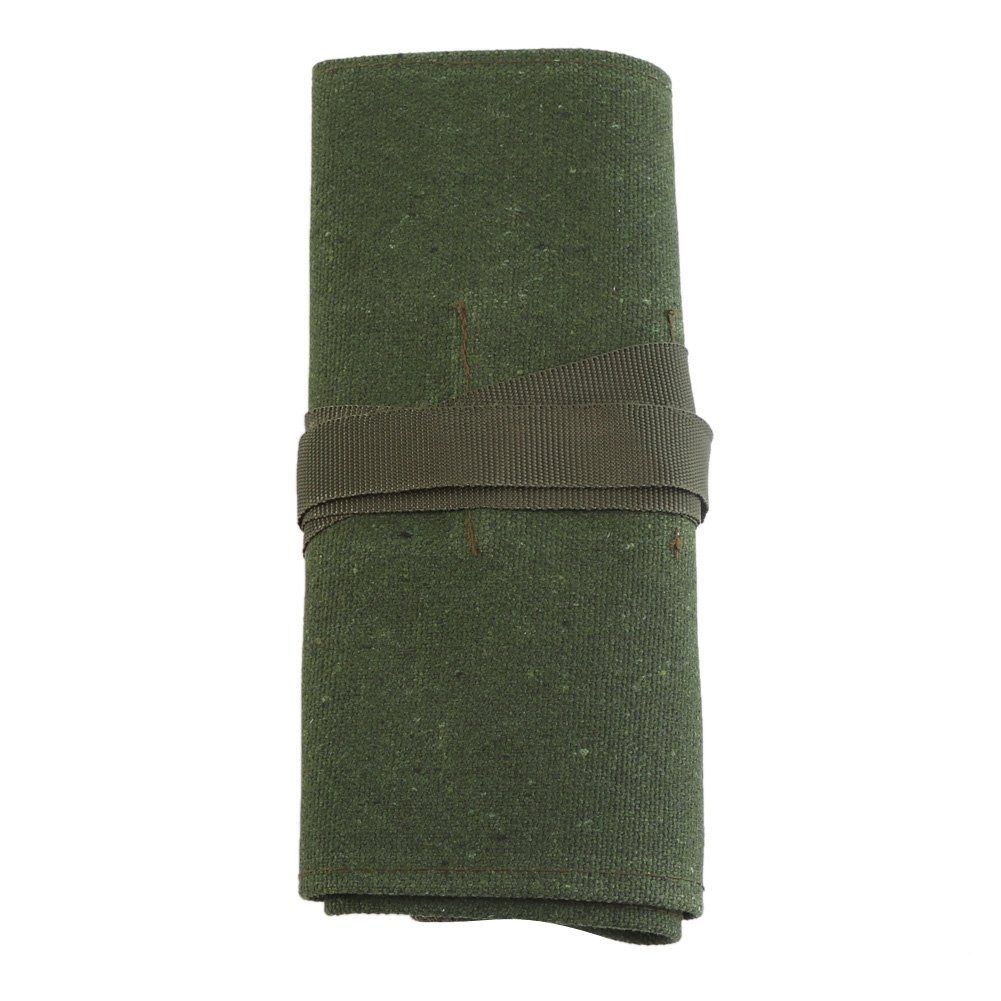 Bonsai Tools Pocket Multifunctional Carrying Roll Bag 10 Pockets Canvas Spanner Wrench Tool Roll Up Storage Bag Organizer Pouches - Image 2