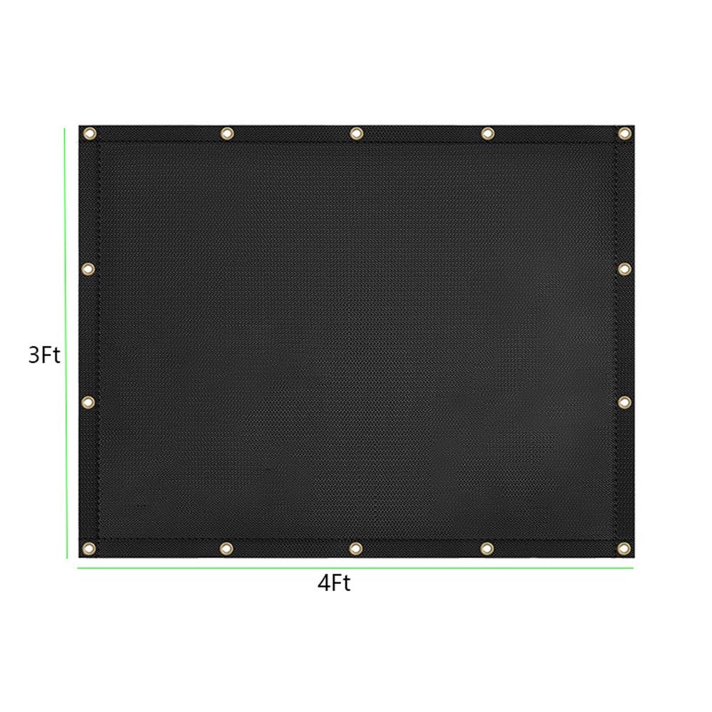 Fireproof Grill Heat Shield to Protect Deck Fence from Grill Heat, Heat Shield for Wood Stove, Stove Wall Protector Fridge, BBQ Grill Mat Accessories Compatible （3*4 ft） - Image 2