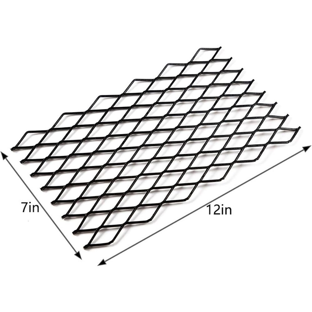 Fireplace Grate Ember Retainer,12x7inches Steel Fireplace Ember Retainer Mesh,Metal Ember Retainer for Use on Fireplace Grates (Small) - Image 2