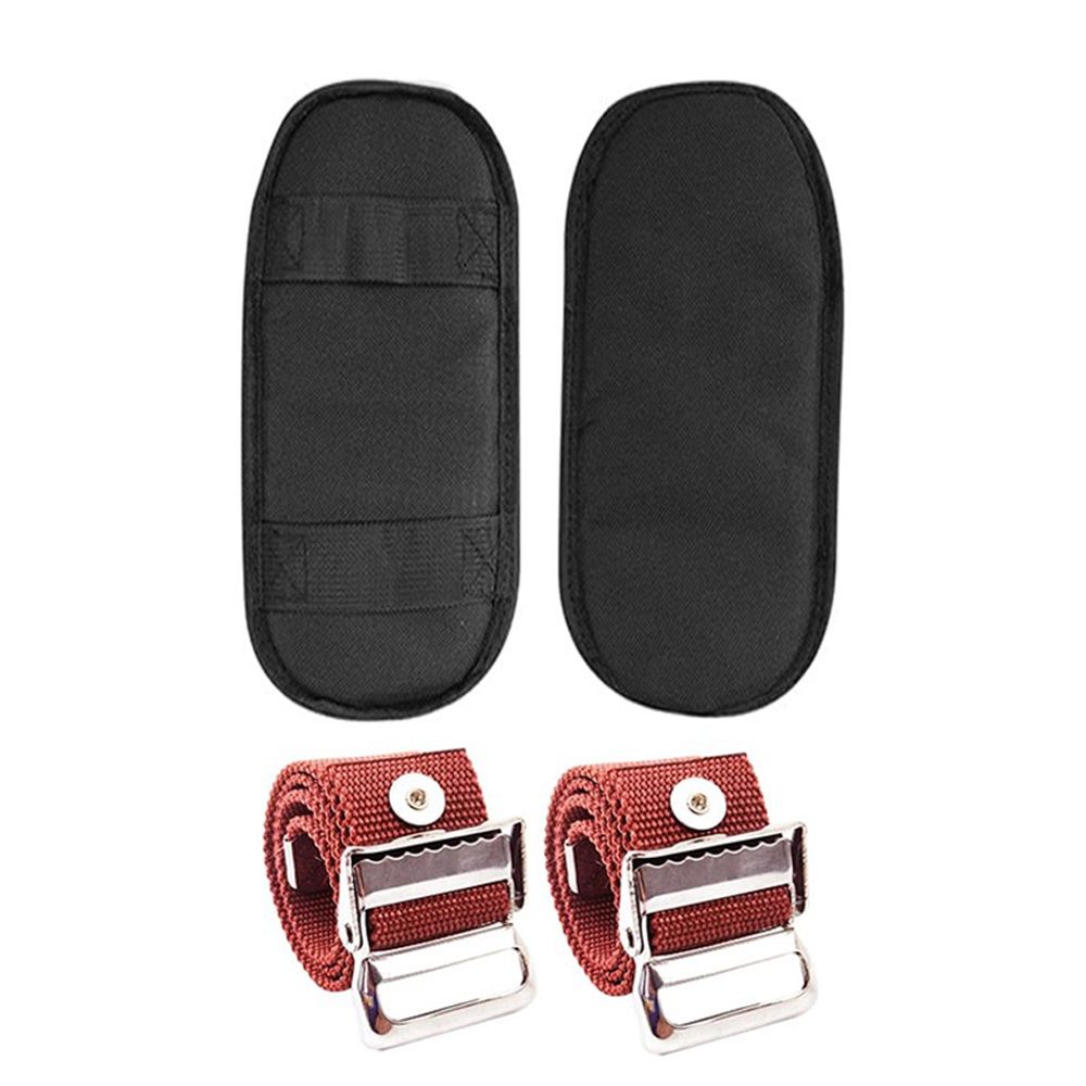 2 Packs Drywall Stilt Replacement Parts, Comfort Stilt Pads Protective Padded Leg Bands for Drywall, Nylon Adjustable Stilt Leg Straps, Suitable for Home Decoration, Street Performance - Image 1