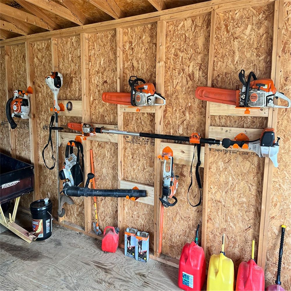 Chainsaw Holder, Chainsaw Wall Mount for MS250, MS251, MS170, MS171, MS172 Heavy Duty Chainsaw Rack Garage Storage Holder Chain Saw Display - Image 5