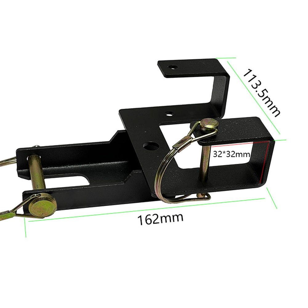 Premium Combo Hitch, Haul Pin Hitch, Handled Lawn, and Garden Equipment, or Wheeled Garbage Cans - by Garbage Commander - Image 3
