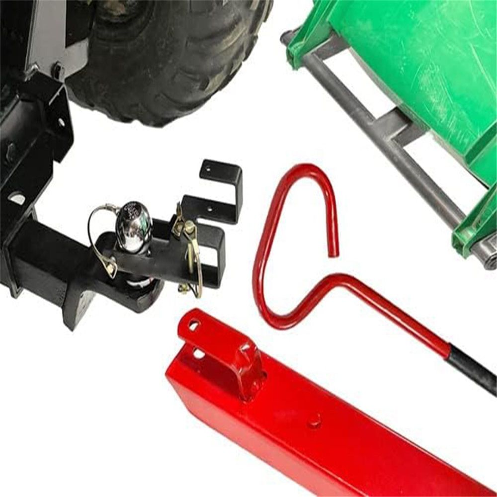Premium Combo Hitch, Haul Pin Hitch, Handled Lawn, and Garden Equipment, or Wheeled Garbage Cans - by Garbage Commander - Image 4