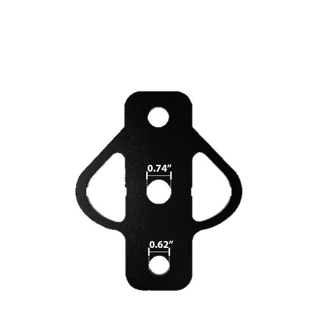 3-Way Hitch Adapter with 3/4″ Hardware Included - Golf Carts Garden Tractors Trailers Lawn Mowers Chains and Tow Straps - Image 2