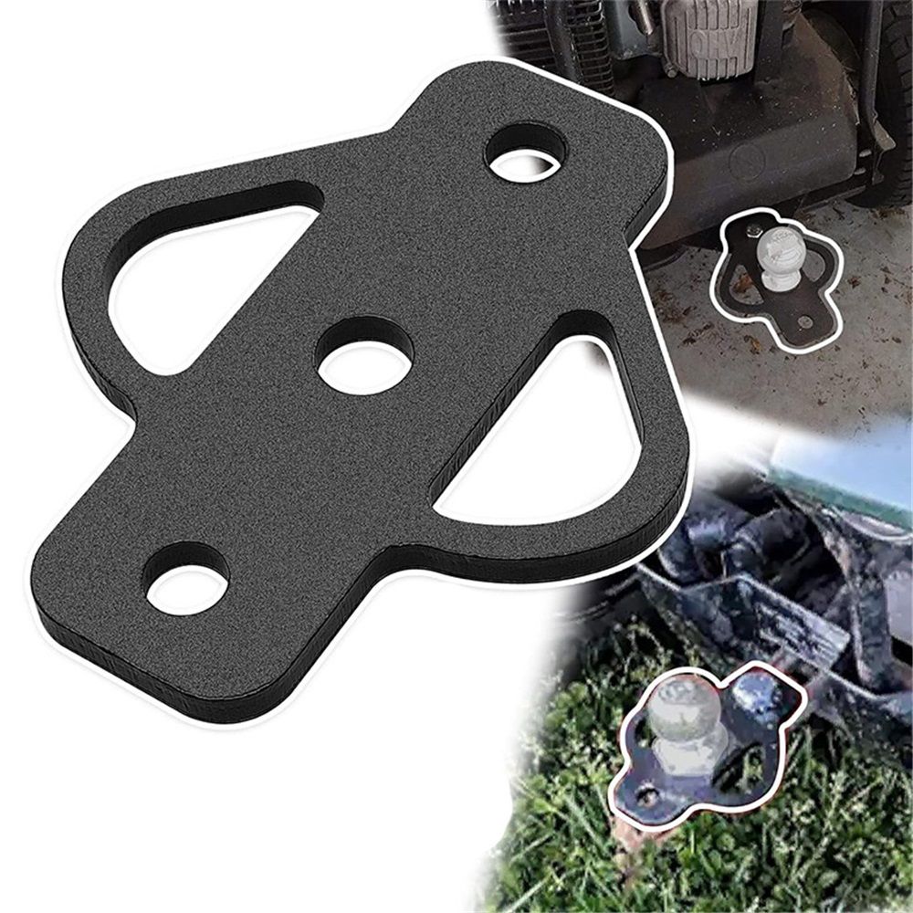 3-Way Hitch Adapter with 3/4″ Hardware Included - Golf Carts Garden Tractors Trailers Lawn Mowers Chains and Tow Straps - Image 3