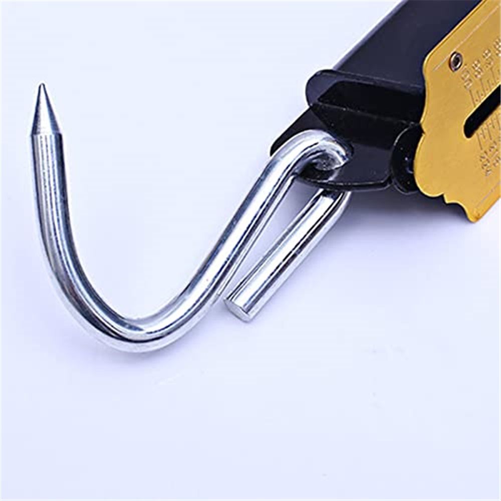 Pocket Spring Balance | max. 50 kg Fishing Scale with Hook Portable Mechanical Luggage Scale Weight Scale Auto-Off Function for Household, Shops, Luggage, Travel, Fishing, Outdoors - Image 3