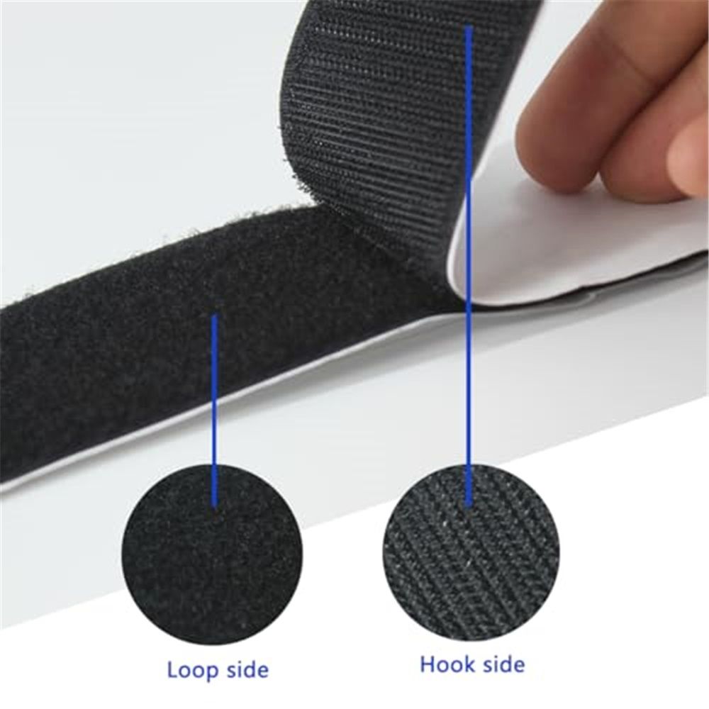 2 pack Automotive Squeegee Felt Self Adhesive Decal Felt Polyester Felt for Auto Vinyl Wraps Tools Wallpaper Tools Furniture Pads Length in total 19.6 ft/6M （5cm wide） - Image 2