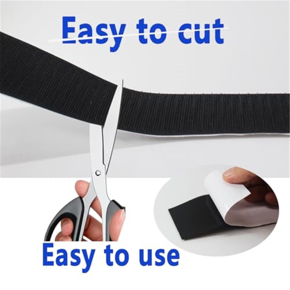 2 pack Automotive Squeegee Felt Self Adhesive Decal Felt Polyester Felt for Auto Vinyl Wraps Tools Wallpaper Tools Furniture Pads Length in total 19.6 ft/6M （5cm wide） - Image 3