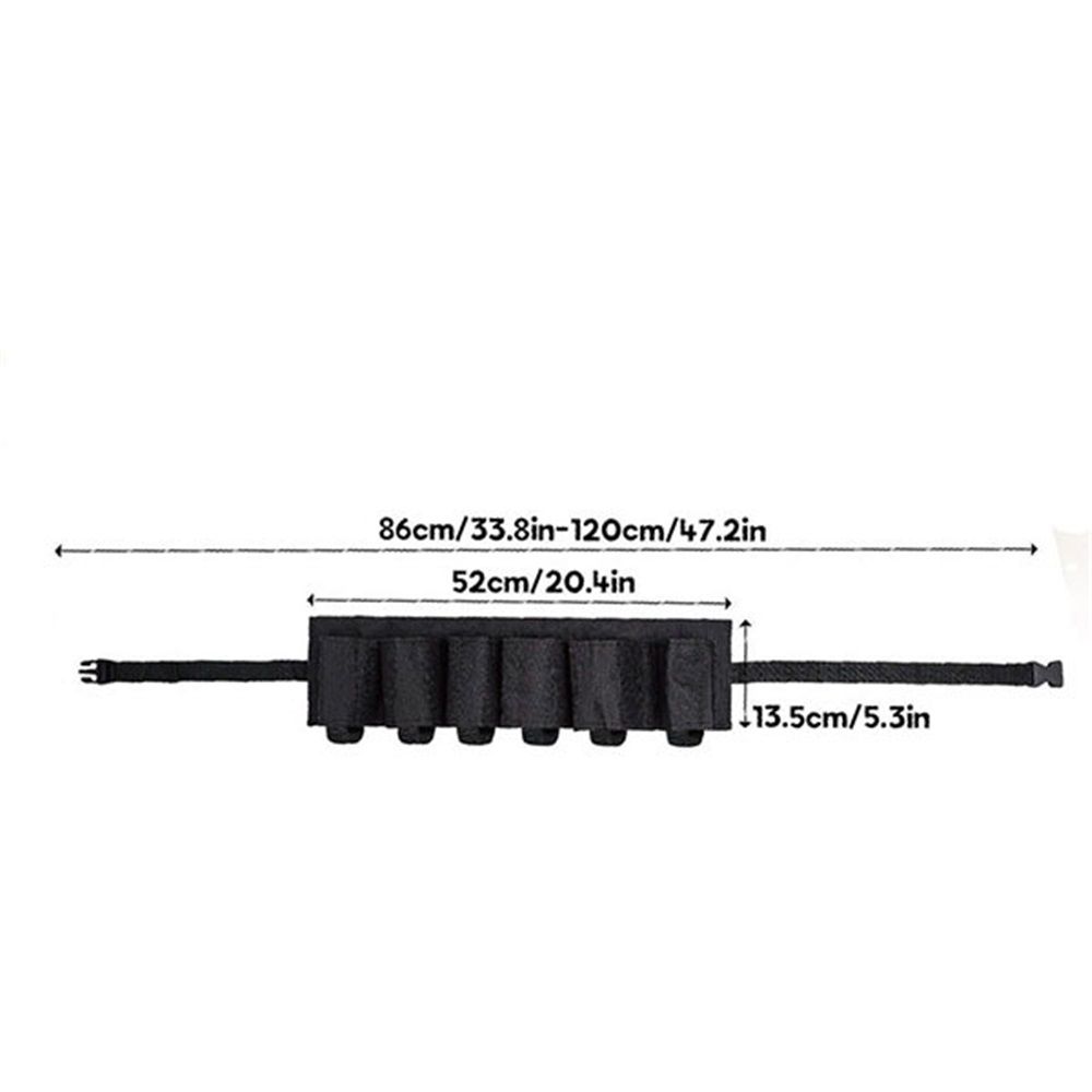 2 Pcs Beer Belt Holder for Men 6 Cans Beer Can Holder for Drinking Adjustable Black Drinking Accessories for Halloween Christmas Men Women Outdoor Camping Hiking Picnic Party - Image 3