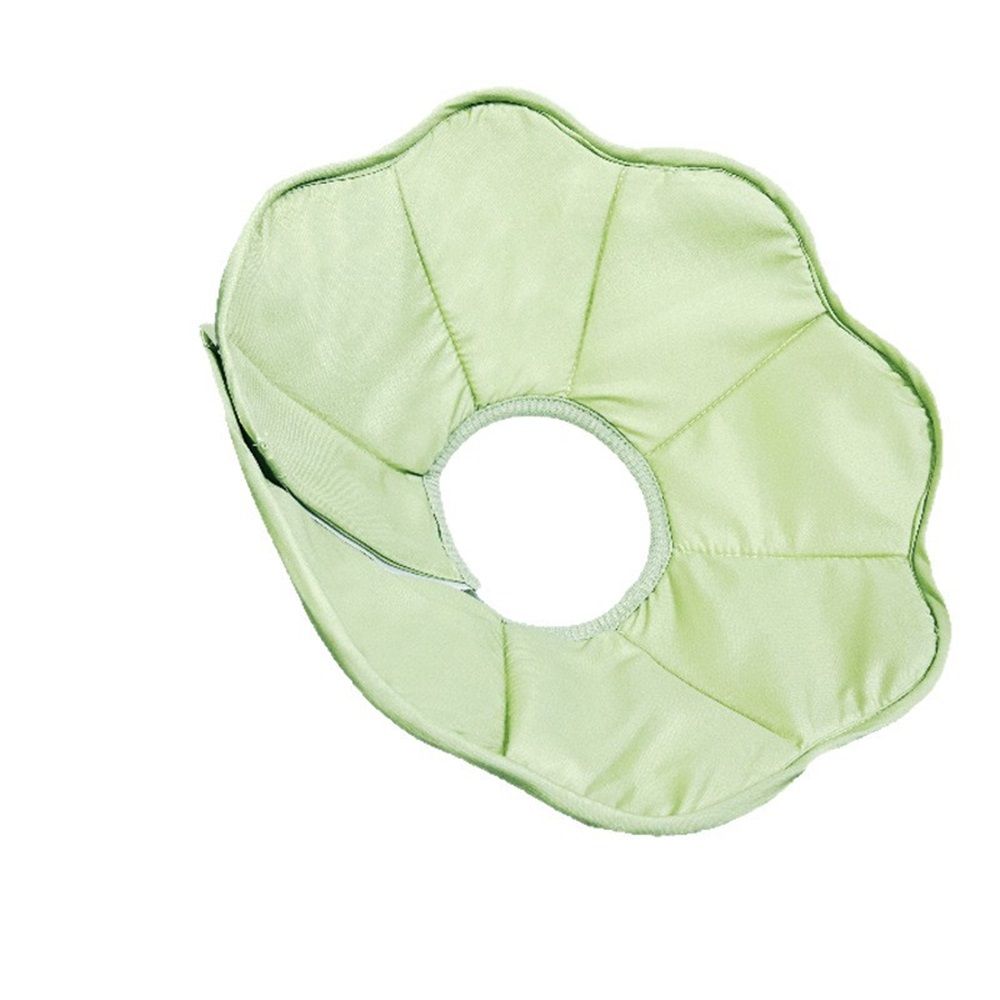 Adjustable Soft Cat Cone Collar - Waterproof Recovery Collar for Cats After Surgery, Lightweight Collar for Kittens, Small to Large (green, L) - Image 1