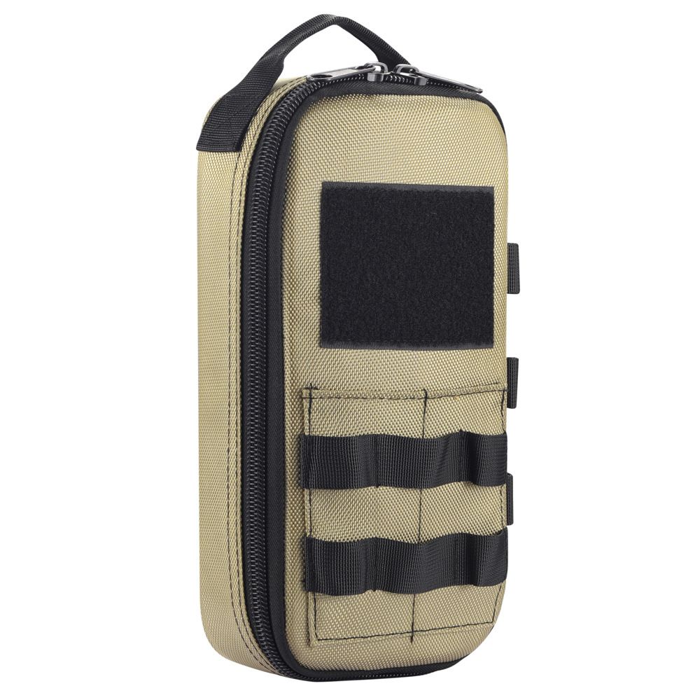 Portable Small Tool Bag, Heavy Duty Tool Pouch Bag, Durable Multiple Pockets Tool Hand Bag for Electricians, Carpenters, HVAC Technicians（Does not include tools） - Image 1