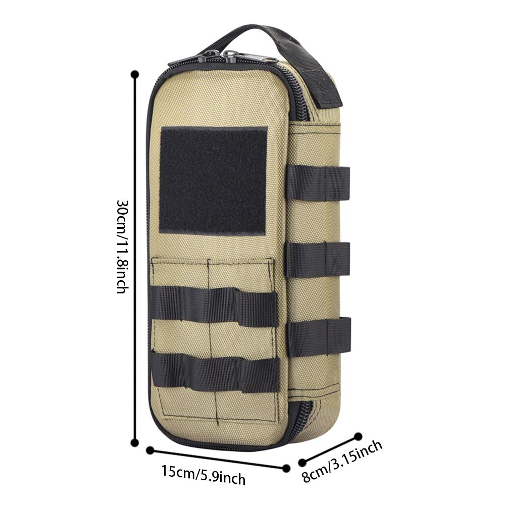 Portable Small Tool Bag, Heavy Duty Tool Pouch Bag, Durable Multiple Pockets Tool Hand Bag for Electricians, Carpenters, HVAC Technicians（Does not include tools） - Image 5