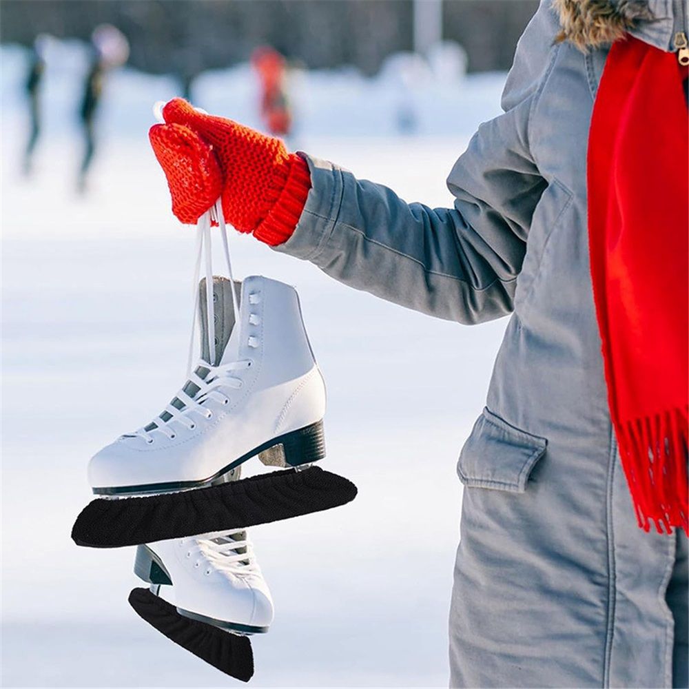 2 pack Ice Skate Guards,Skate Guards for Hockey Skates,Figure Skates and Ice Skates.Ice Skate Blade Covers for Toddler Kids Youth Adults-Men Women Boys Girls.Skate Guards Figure Skating Hockey. - Image 5