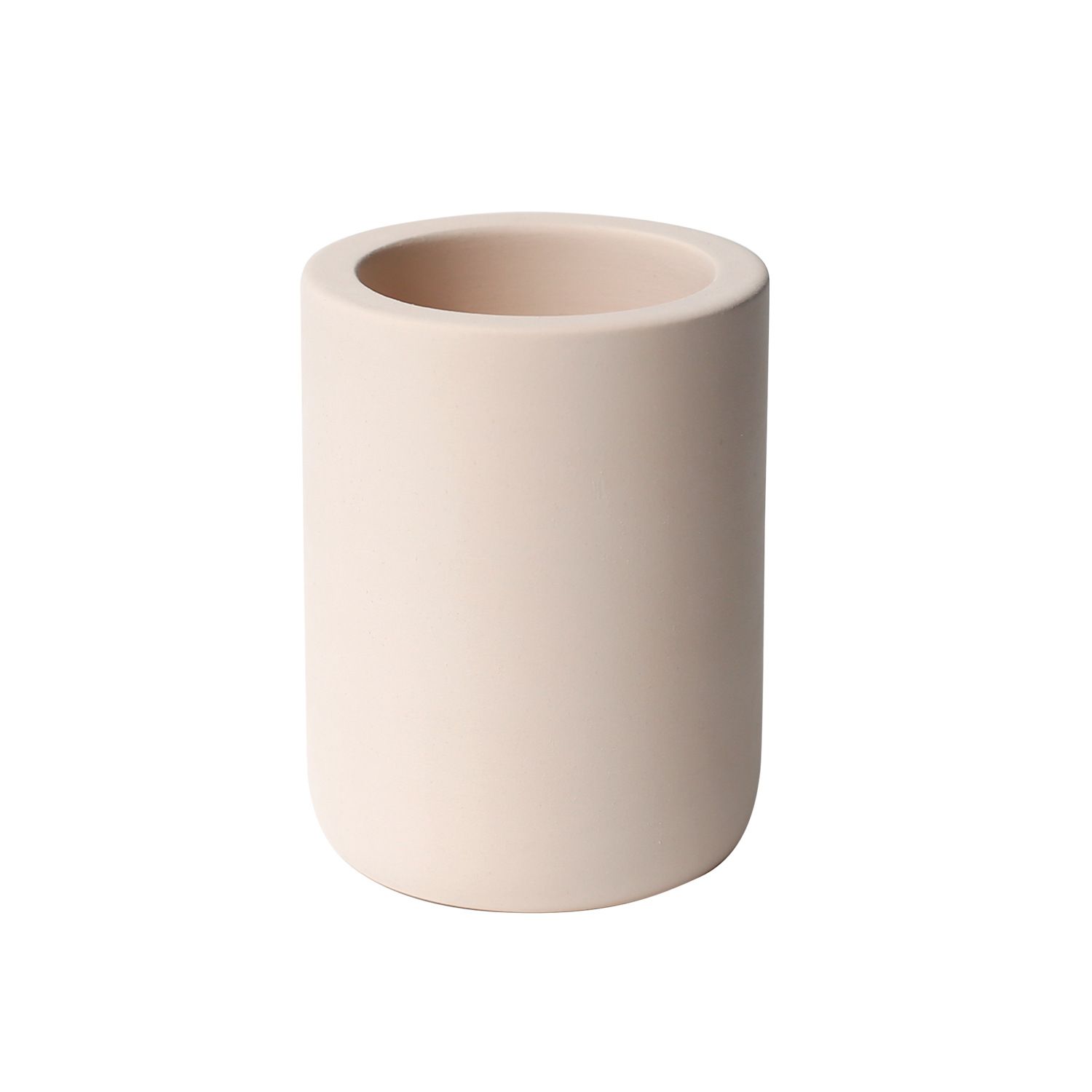 Drying Stone Toothbrush Holder, Diatomite Toothbrush Holders for Bathroom, Quick Drying Electric Toothbrush & Toothpaste Holder Cup, Diatomaceous Earth Bathroom Sink Organizer (beige) - Image 1