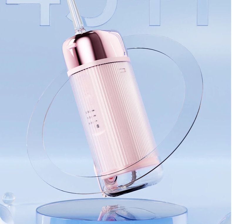 Mini Water Flosser for Travel, Ultra-Portable Cordless Oral Irrigator, IPX7 Waterproof 4 Modes, 180mL Teeth Cleaner for Tonsil Stones & Braces Care - Home & Travel - Image 5