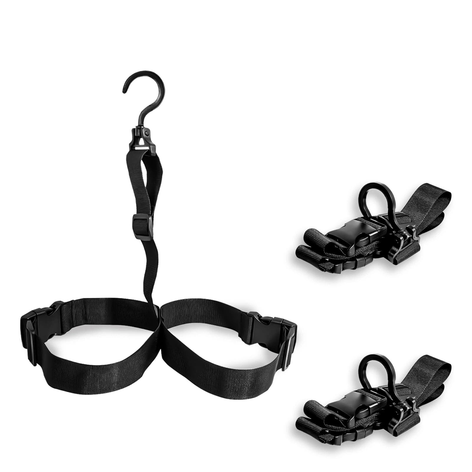3PCS Fishing Wader Boot Hanger Adjustable Strap for Storage Drying Adjustable Strap Fishing Boot Hangers Fishing Boot Lanyard - Image 1