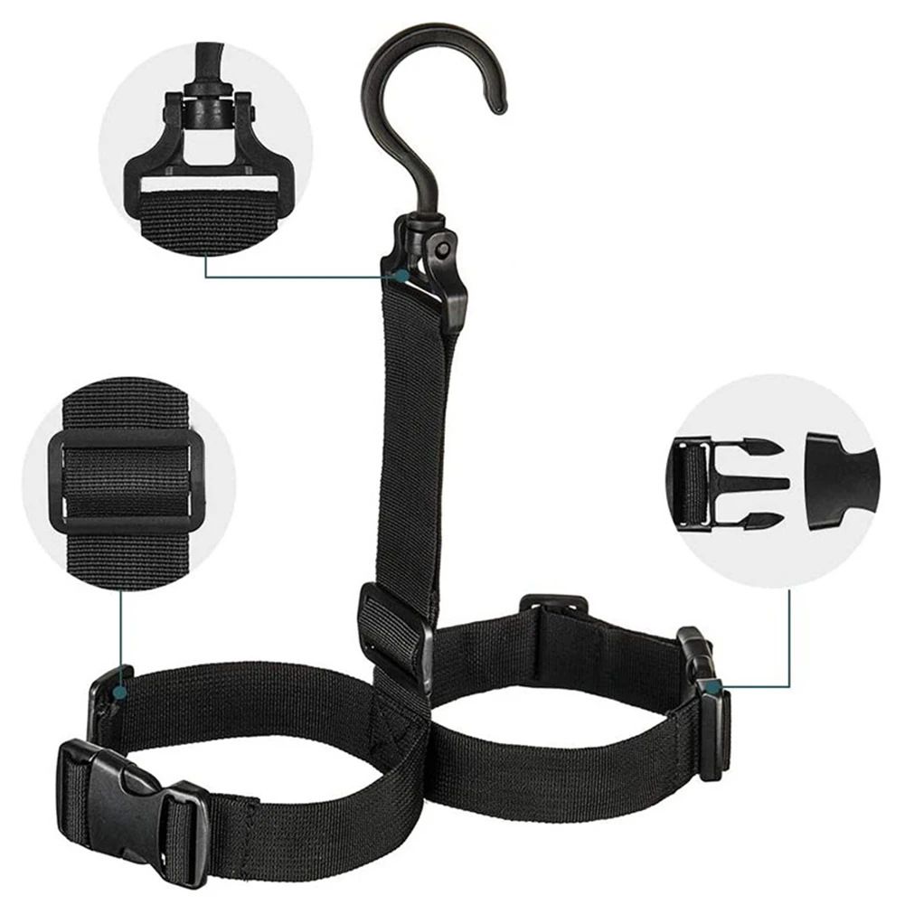 3PCS Fishing Wader Boot Hanger Adjustable Strap for Storage Drying Adjustable Strap Fishing Boot Hangers Fishing Boot Lanyard - Image 2