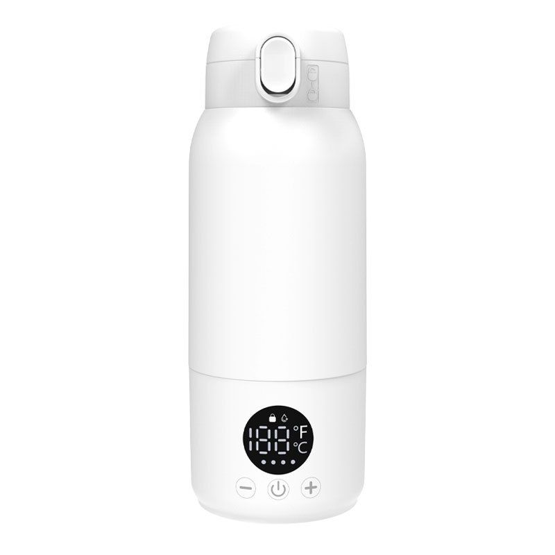 Portable Bottle Warmer 16.9oz Bottle Warmer for Travel, Fast Heating for Breast Milk Formula & Water, Long Battery Life &Large Capacity, Suitable for Baby Outdoor - Image 1