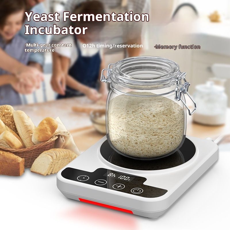 Warmer Mat Upgraded for Home Kitchen – Sourdough Heating Mat 1°F Precision Control (70–100°F), Auto Heat On/Off, 12H Timer, Game Changer for Home Bakers - Image 2