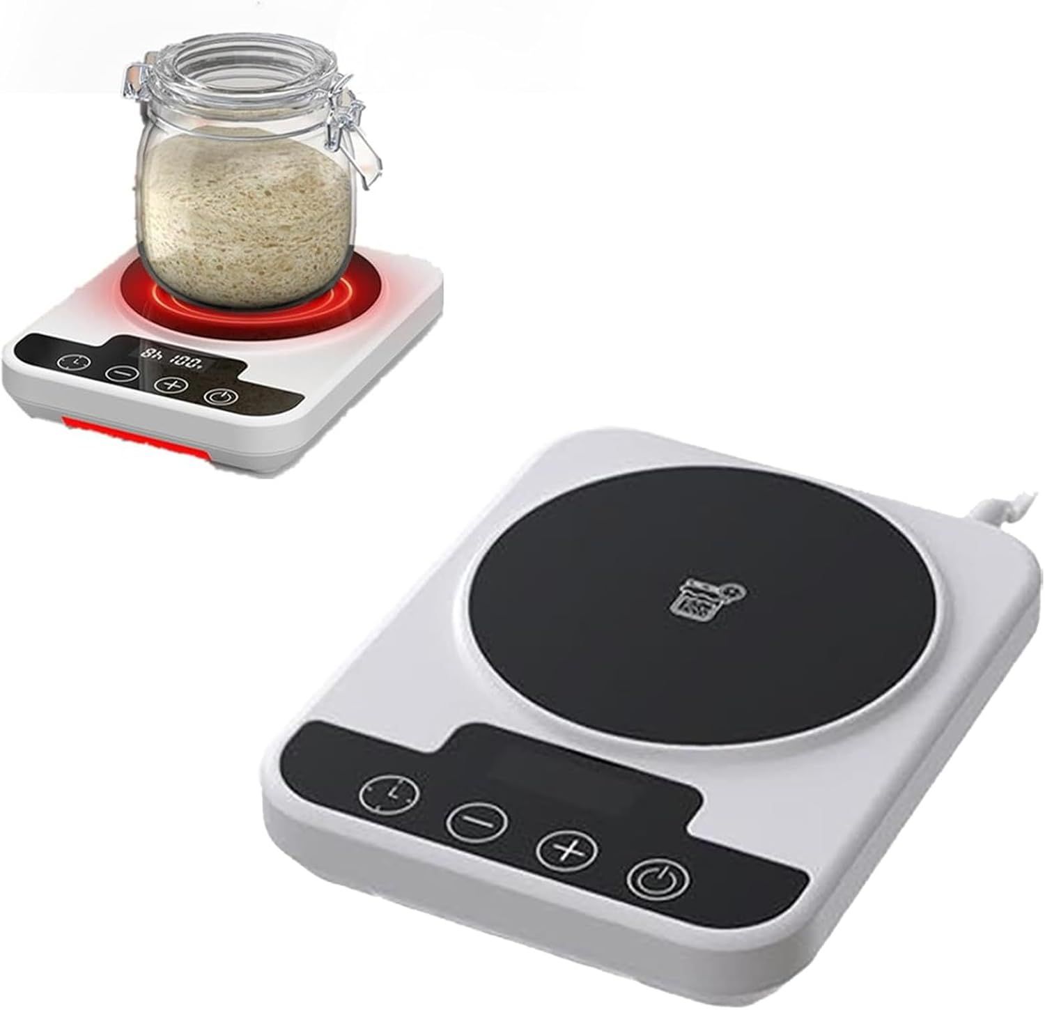 Warmer Mat Upgraded for Home Kitchen – Sourdough Heating Mat 1°F Precision Control (70–100°F), Auto Heat On/Off, 12H Timer, Game Changer for Home Bakers - Image 5