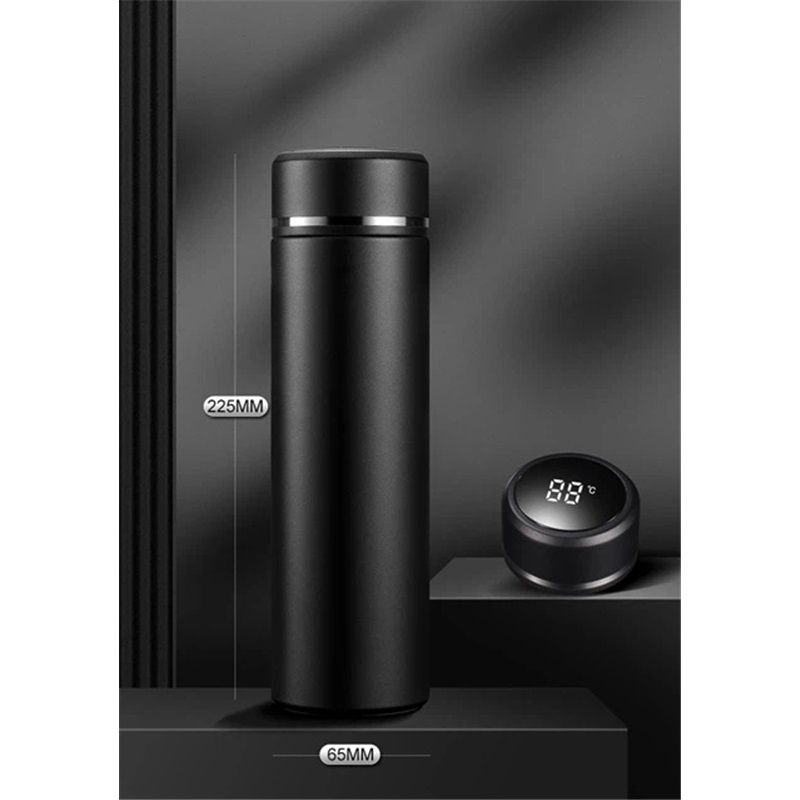 500ml Water Bottle with LED Temperature Display,  Vacuum Insulated Water Bottle,316Stainless Steel  AutomotiveTravel Mug, Leak Proof Keep Cold and Keep Warm 12H - Image 5