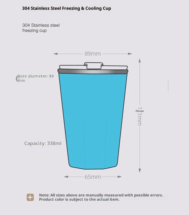 330ml Ice Cup Tumbler with Lid Double Wall Vacuum Insulated Travel Coffee Mug Stainless Steel Thermal Cup Powder Coated Sturdy Coffee Tumbler Bulk for Hot and Cold Beverage (Pink,1) - Image 3